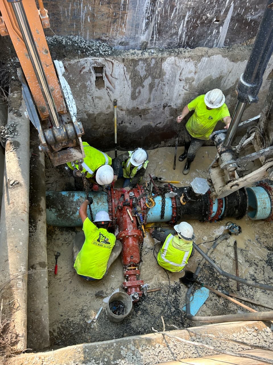 C.M. Beach Sitework project photo